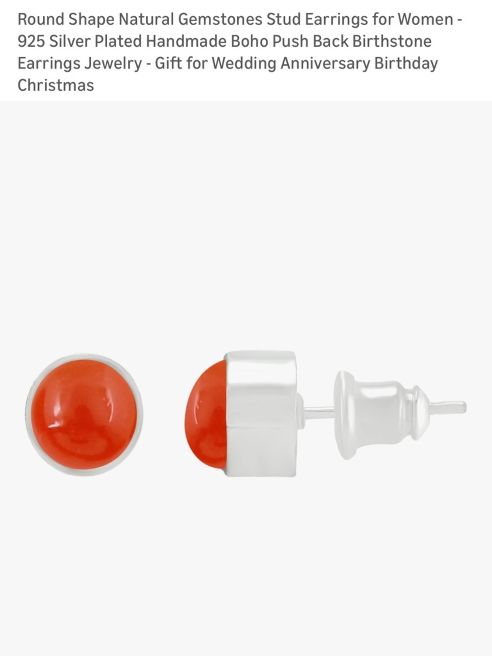 BNIP Carnelian Earrings